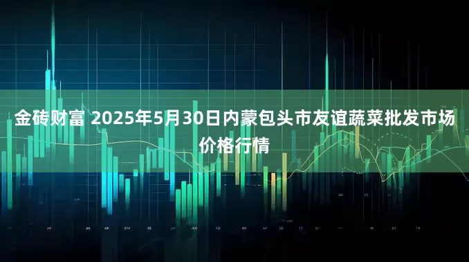 金砖财富 2025年5月30日内蒙包头市友谊蔬菜批发市场价格行情