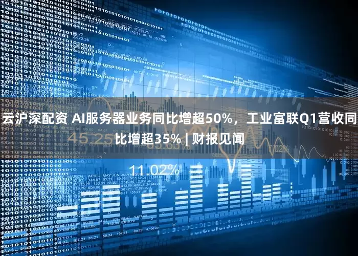 云沪深配资 AI服务器业务同比增超50%，工业富联Q1营收同比增超35% | 财报见闻