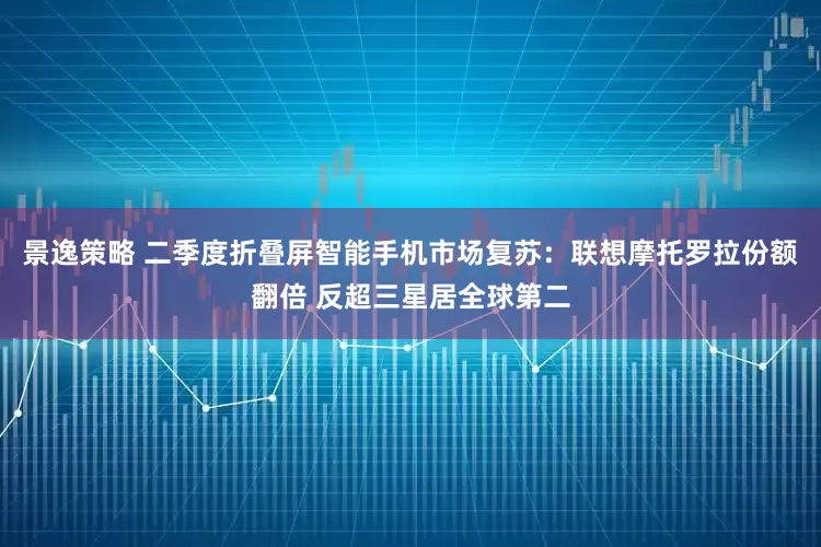景逸策略 二季度折叠屏智能手机市场复苏：联想摩托罗拉份额翻倍 反超三星居全球第二