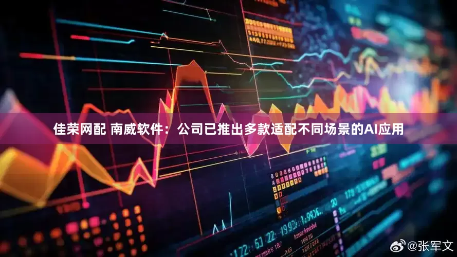 佳荣网配 南威软件：公司已推出多款适配不同场景的AI应用